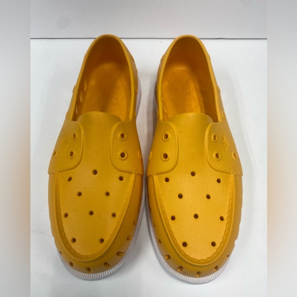 NEW Sperry Men’s A/O float Yellow boat shoes size 11 - Picture 6 of 6